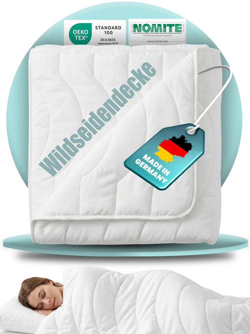 Bild 1 in Galerieansicht laden. BEFA NATUR Wildseidendecke Sommer – 100% Wildseide