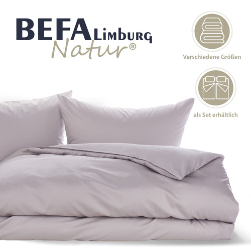 Bild 1 in Galerieansicht laden. Bettwäsche Made in Germany - Grau - Etikett | BEFA Limburg