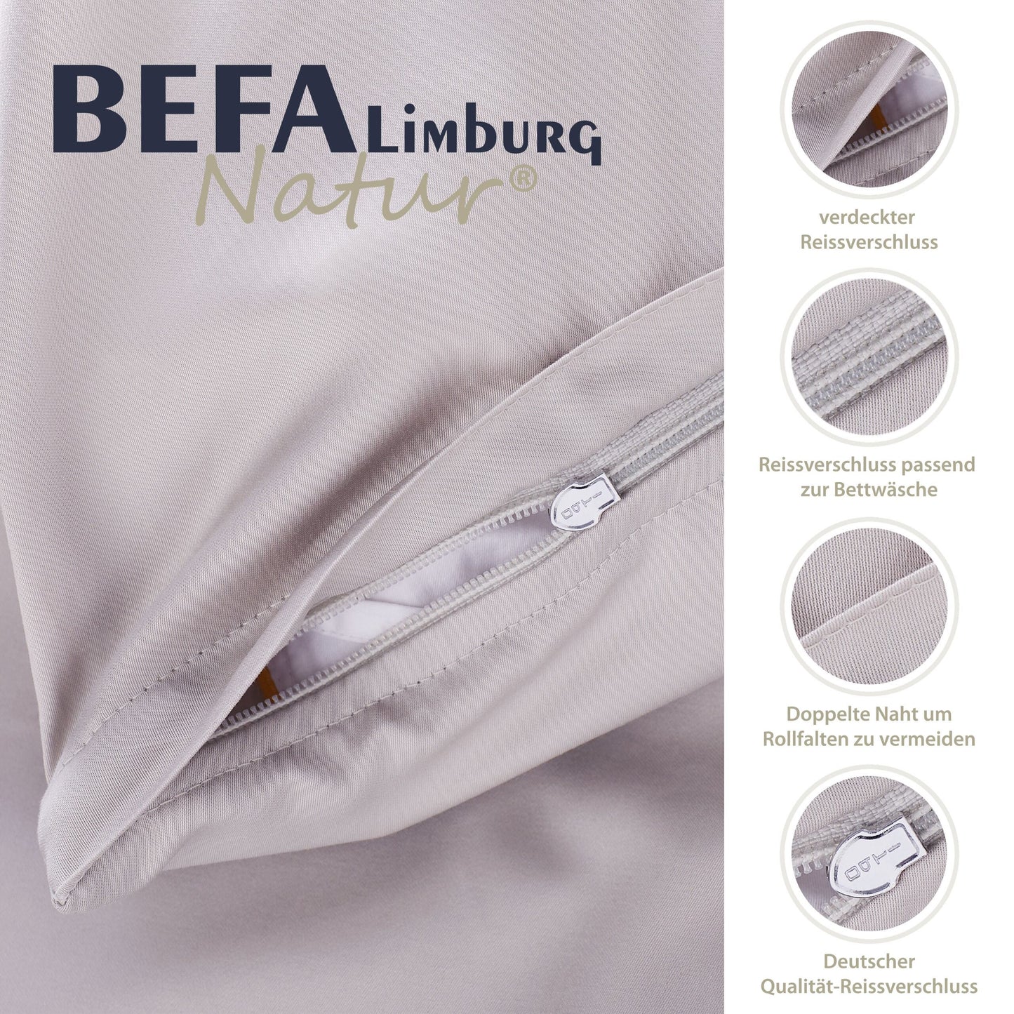Bettwäsche Made in Germany - Marine - Füllung | BEFA Limburg