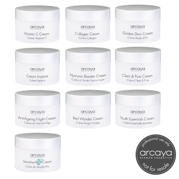 Kabinenware-Set Cremes
