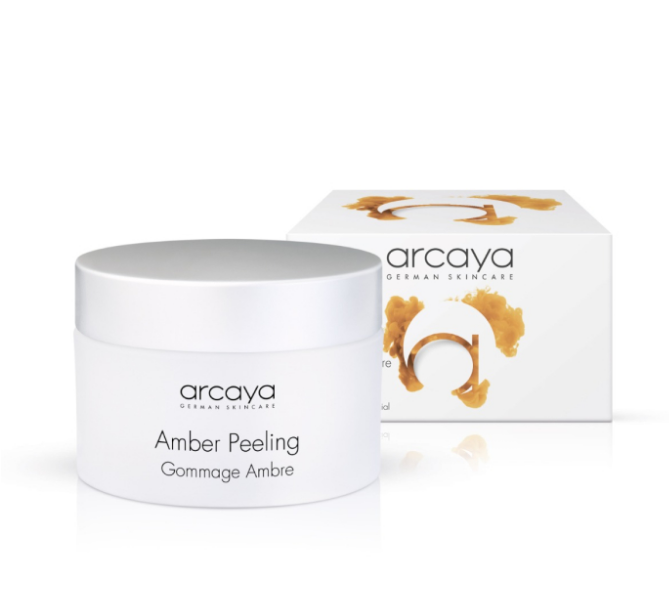 arcaya Amber Peeling Gesichtspeeling für glatte Haut, 100 ml