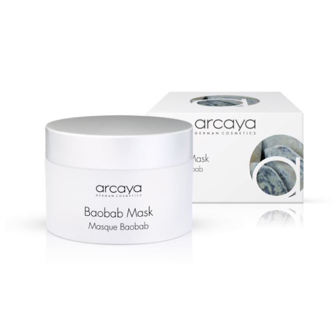 arcaya Baobab Mask Gesichtsmaske mit Baobaböl für trockene Haut, 100 ml
