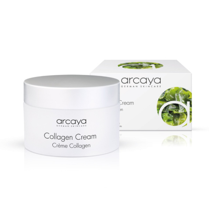 arcaya Collagen Cream Gesichtscreme mit marinem Kollagen, 100 ml