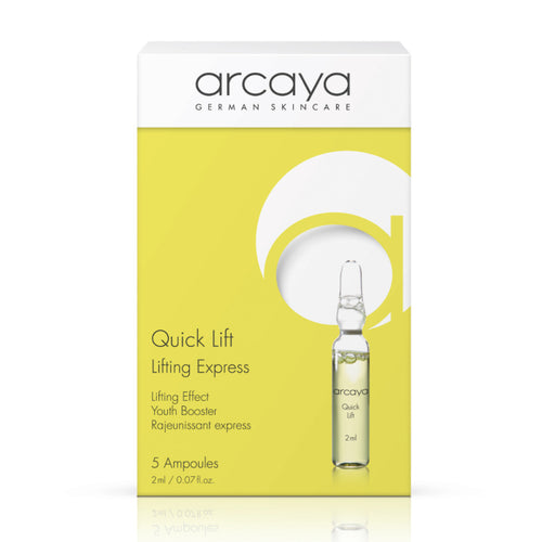Bild 1 in Galerieansicht laden. arcaya Quick Lift Ampullen, Lifting Ampullen für einen sofortigen Straffungseffekt, 5 x 2 ml