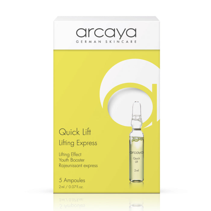 arcaya Quick Lift Ampullen – Lifting Ampullen für einen sofortigen Straffungseffekt, 5 x 2 ml