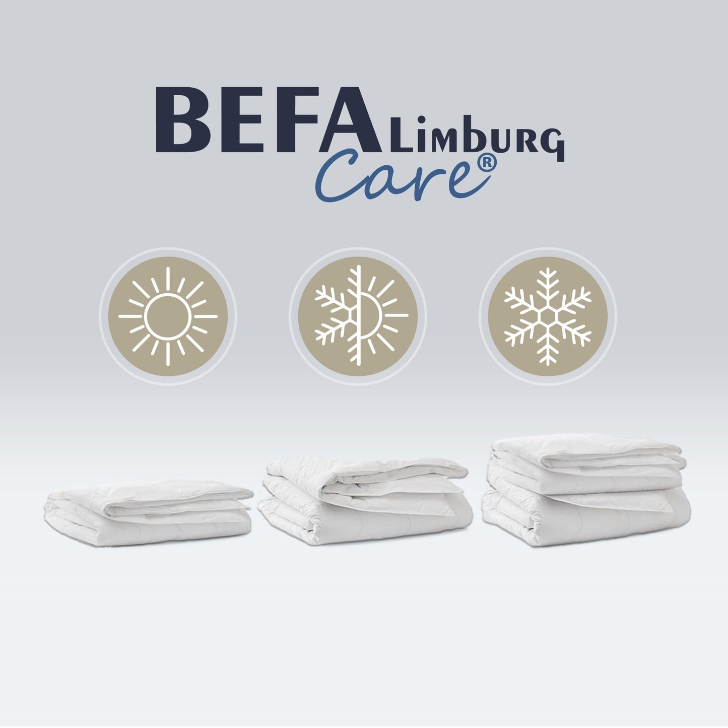 Mikrofaser Bettdecke mit Aloe Vera - Ganzjahreszeiten - Etikett | BEFA Limburg